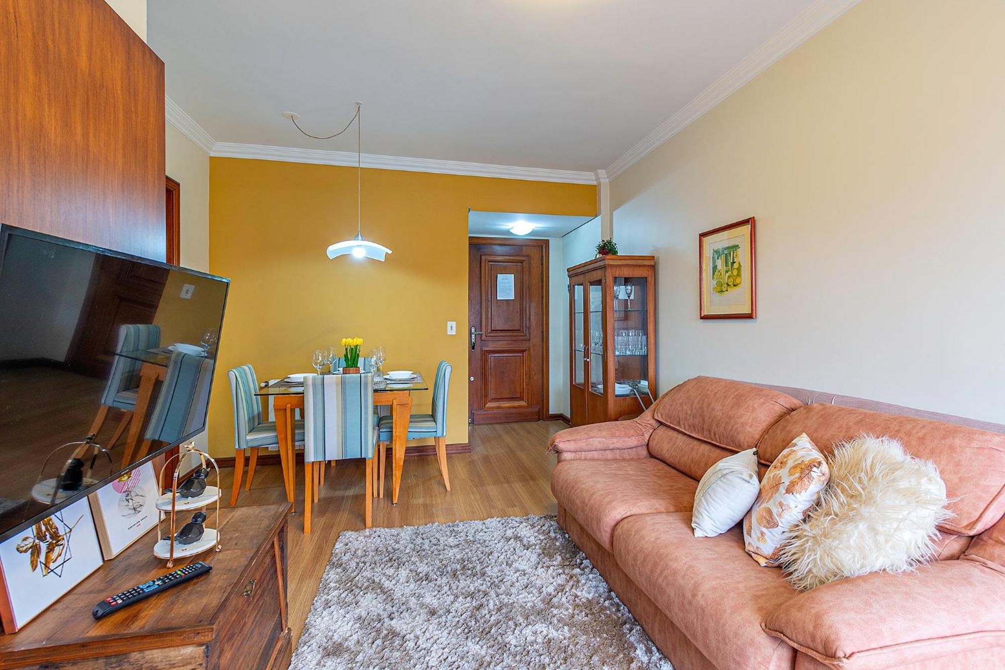 Apartamento Borges De Medeiros, 500m Da Rua Coberta, 4 Pessoas Gramado